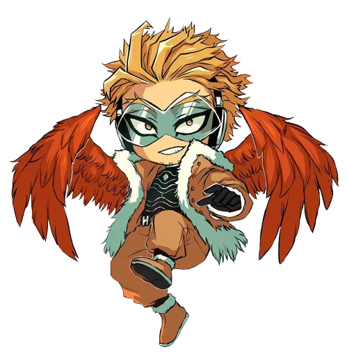 Wing Hero Hawks, telegram sticker