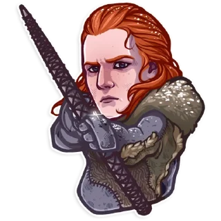 😡-Winter Is Coming, Telegram Sticker