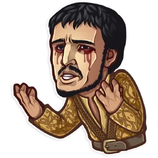 😱-Winter Is Coming, Telegram Sticker
