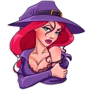 💜-Morgana the Witch, Telegram Sticker