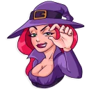 😋-Morgana the Witch, Telegram Sticker