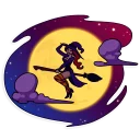 ✋-Morgana the Witch, Telegram Sticker
