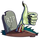 👍-Morgana the Witch, Telegram Sticker
