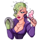 💄-Morgana the Witch, Telegram Sticker