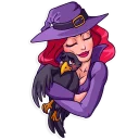 👨-Morgana the Witch, Telegram Sticker