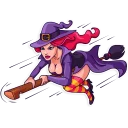 ✈-Morgana the Witch, Telegram Sticker