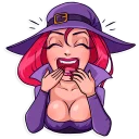 😂-Morgana the Witch, Telegram Sticker