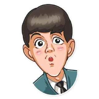 😮-The Beatles, Telegram Sticker