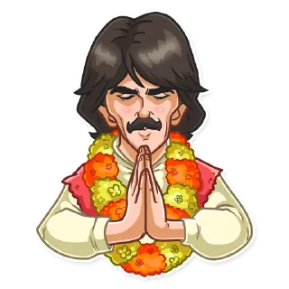 🙏-The Beatles, Telegram Sticker