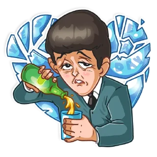 😣-The Beatles, Telegram Sticker