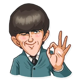 👌-The Beatles, Telegram Sticker