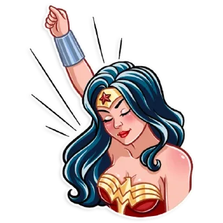 ✊-Wonder Woman, Telegram Sticker