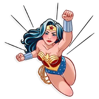🏃‍♂️-Wonder Woman, Telegram Sticker