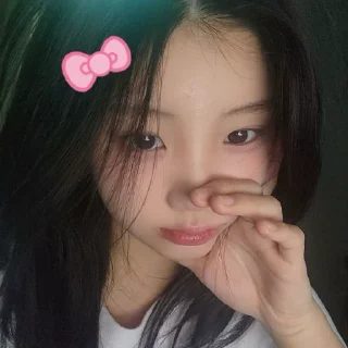 🎀-Wonhee @deazzle, Telegram Sticker