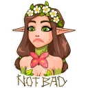 ☹-Wood Nymph, Telegram Sticker