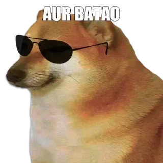 ❓-@stickerbags Cheems Doge Pack 2 (@CalsiBot), Telegram Sticker