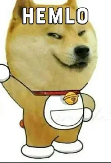 🙂-@stickerbags Cheems Doge Pack 2 (@CalsiBot), Telegram Sticker