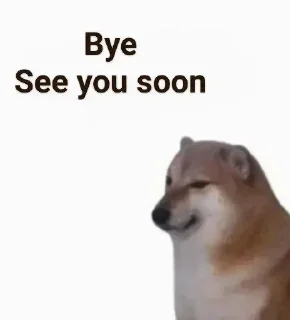 👋-@stickerbags Cheems Doge Pack 2 (@CalsiBot), Telegram Sticker