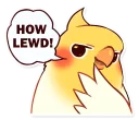 😉-Coca Bird (Xane's Edit), Telegram Sticker