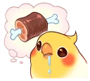 🍖-Coca Bird (Xane's Edit), Telegram Sticker