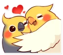 ❤️-Coca Bird (Xane's Edit), Telegram Sticker