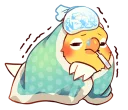 🤐-Coca Bird (Xane's Edit), Telegram Sticker