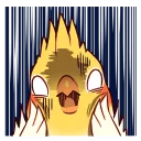 😮-Coca Bird (Xane's Edit), Telegram Sticker