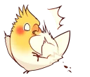 😧-Coca Bird (Xane's Edit), Telegram Sticker