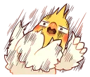 😧-Coca Bird (Xane's Edit), Telegram Sticker