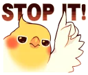 🈲-Coca Bird (Xane's Edit), Telegram Sticker