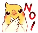 👎-Coca Bird (Xane's Edit), Telegram Sticker