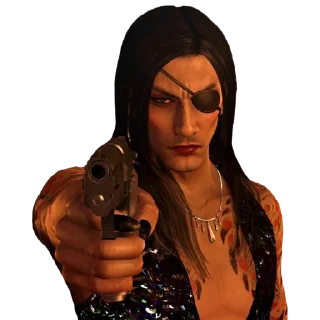 🔫-yakuza nani, Telegram Sticker