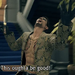 🤩-yakuza nani, Telegram Sticker