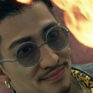 🙃-yakuza nani, Telegram Sticker