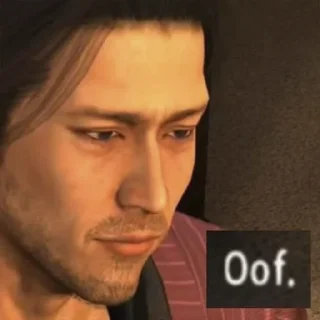 😰-yakuza nani, Telegram Sticker