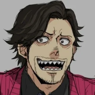 😈-yakuza nani, Telegram Sticker