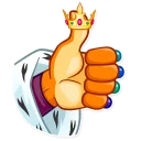 👍-Lion King, Telegram Sticker