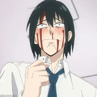 ⛓-Yuri Briar (@TodorokiShouto), Telegram Sticker
