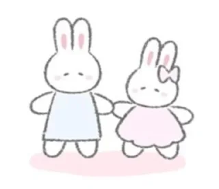 🐰-you are a cutie, Telegram Sticker