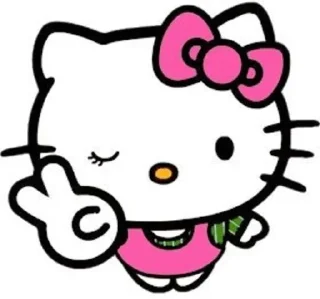 ✌️-you are a cutie, Telegram Sticker