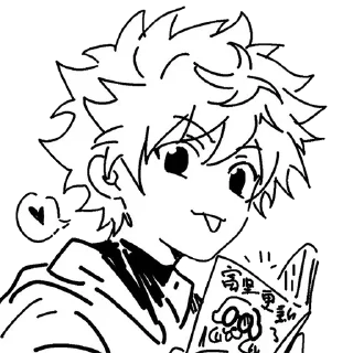 😋-Love is a great beautifier, Telegram Sticker