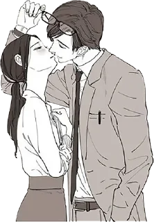 ❤️-Love is a great beautifier, Telegram Sticker