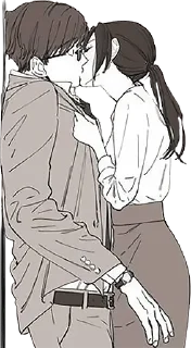 ❤️-Love is a great beautifier, Telegram Sticker
