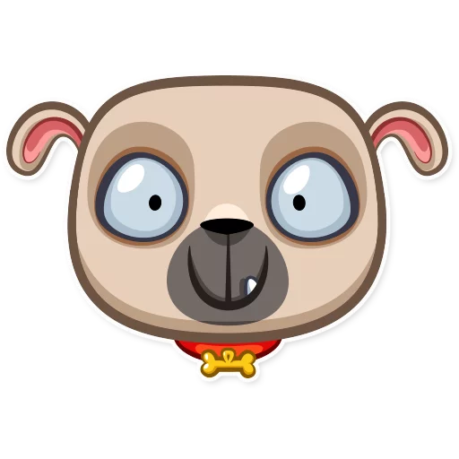 Zac The Pug, telegram sticker