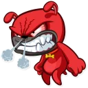 😡-Zac The Pug, Telegram Sticker