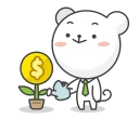 🤑-Zoo Office, Telegram Sticker