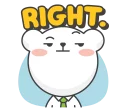 😏-Zoo Office, Telegram Sticker