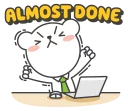 😓-Zoo Office, Telegram Sticker