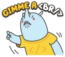😠-Zoo Office, Telegram Sticker