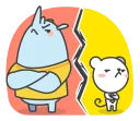 😤-Zoo Office, Telegram Sticker